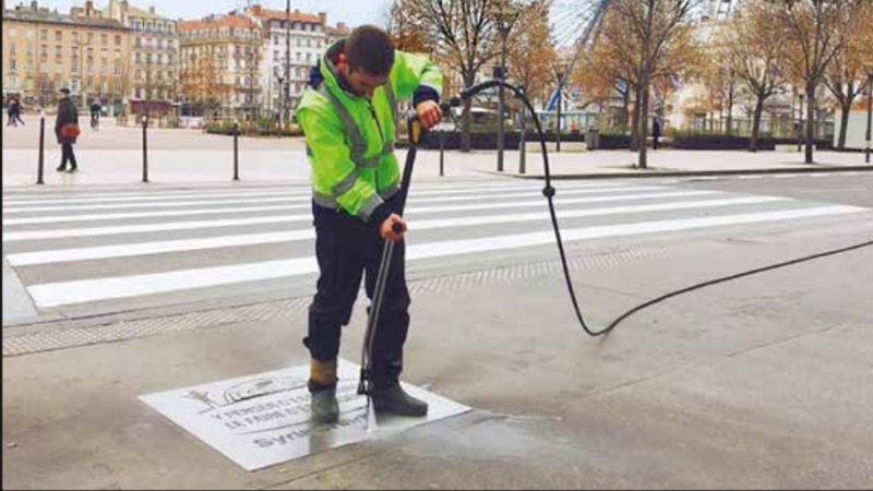 Publicité sur les trottoirs : terrain glissant pour Biodegr’AD et ses confrères