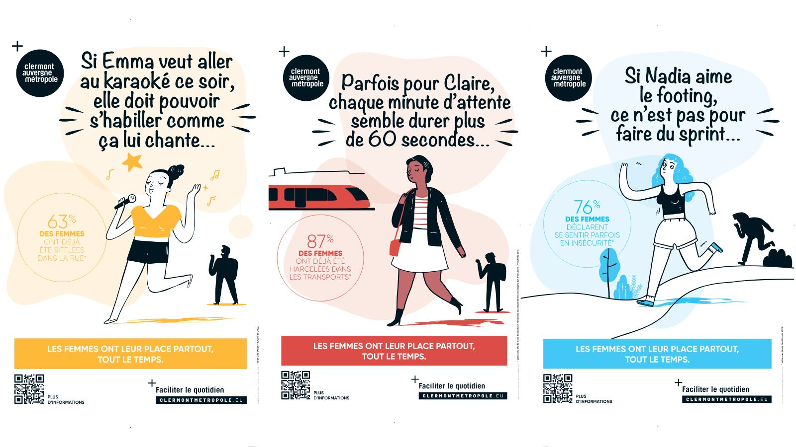 Clermont Auvergne Métropole sensibilise aux inégalités de genre