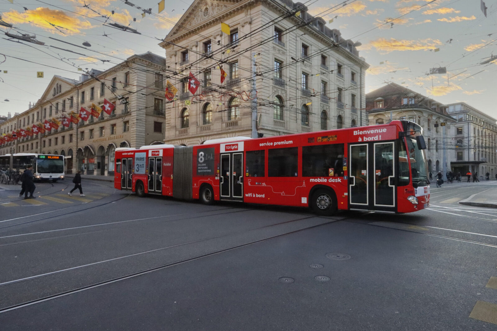 Mon Media Planner habille les autobus du Grand Genève