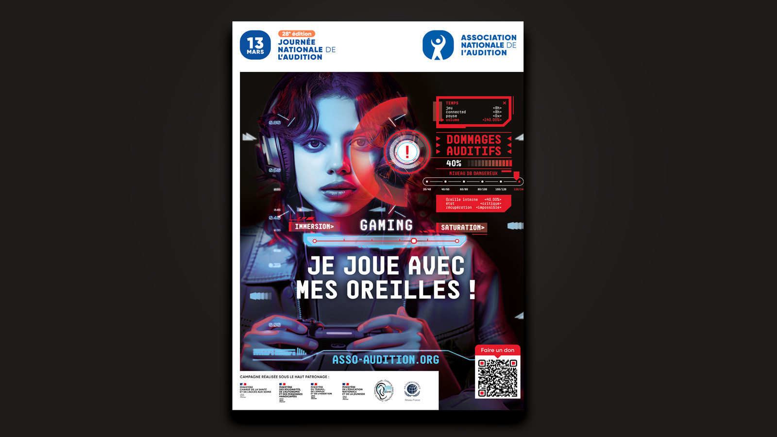 Kiwee Rouge signe la campagne « Journée Nationale de l’Audition » : Gaming et Santé Auditive