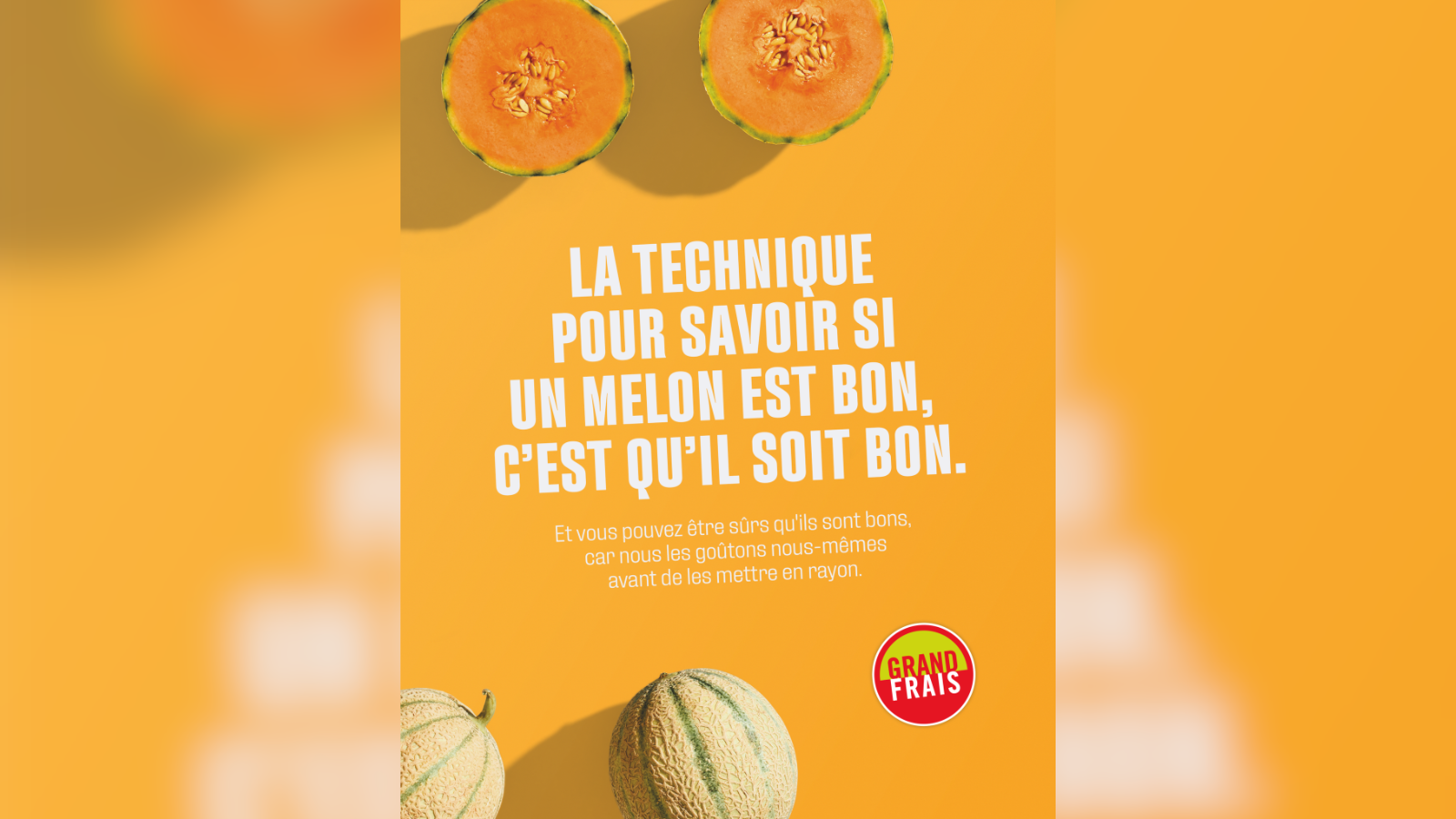 Grand Frais exprime le bon goût de ses produits