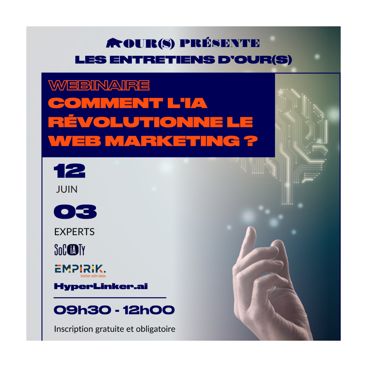 Les Entretiens d'OUR(S) : comment l'IA révolutionne le web marketing ?