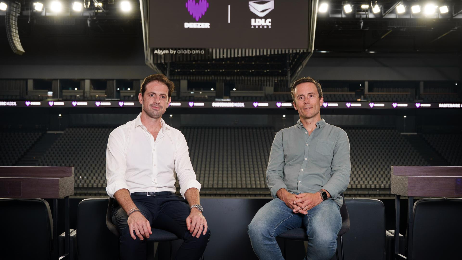 Deezer devient partenaire de la LDLC Arena