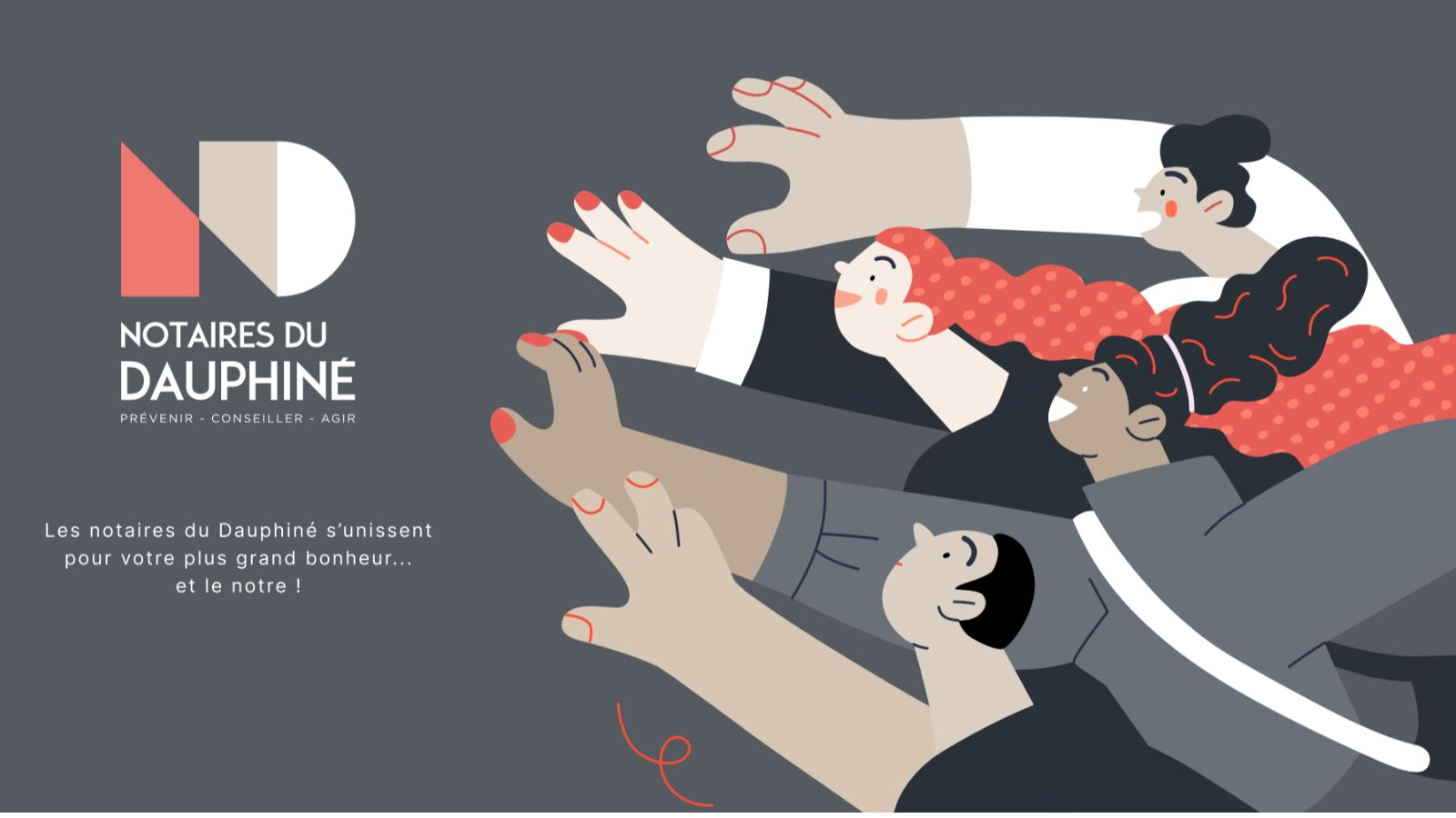 Après leur fusion, les Notaires du Dauphiné adoptent une nouvelle identité