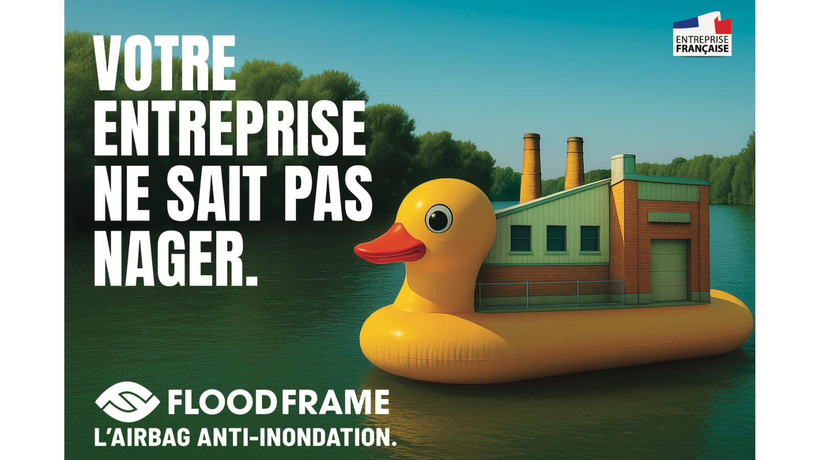 Les Envahisseurs conçoit une campagne gonflée pour FloodFrame