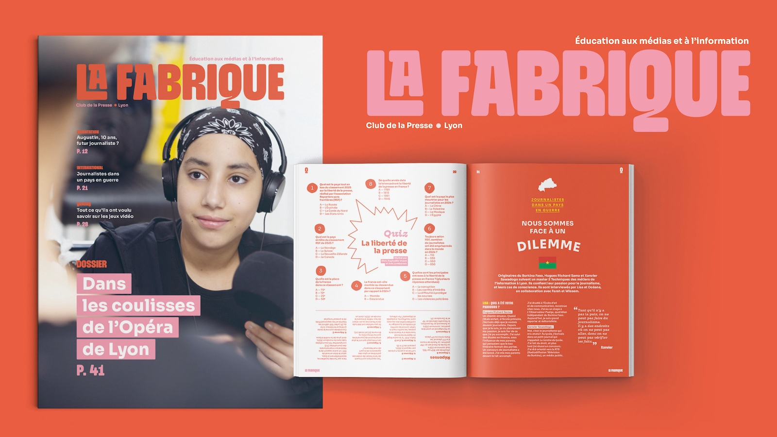Les jeunes du Centre Léon-Bérard publient un magazine avec le Club de la presse