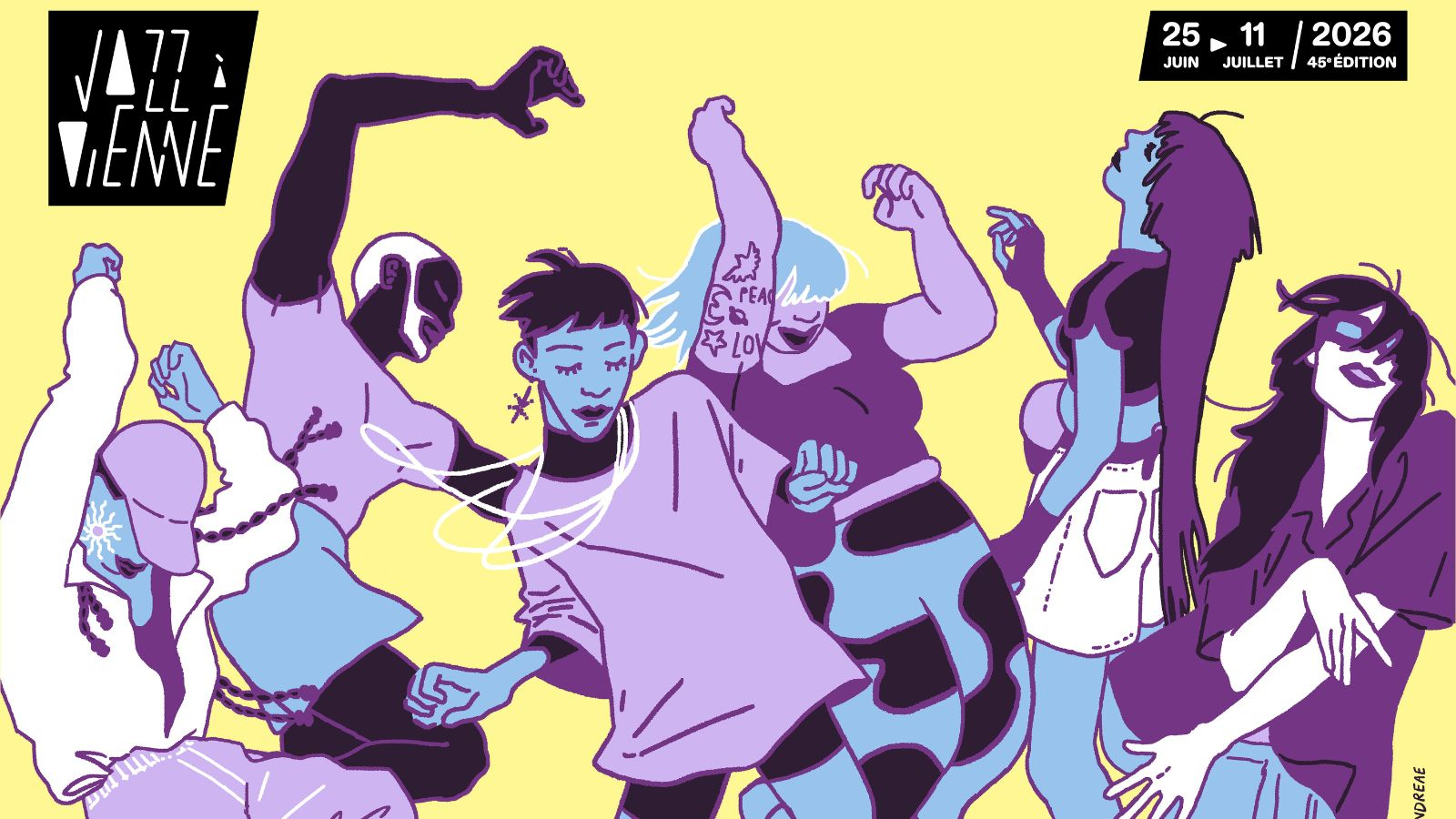 Jazz à Vienne : Lucrèce Andreae signe l'affiche de la 45e édition