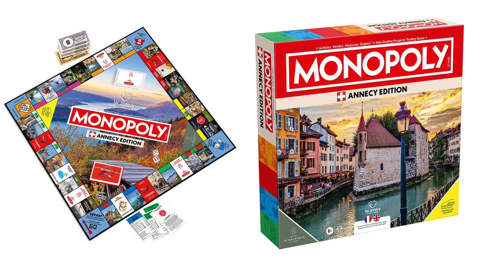 Annecy fait son entrée sur le plateau du Monopoly
