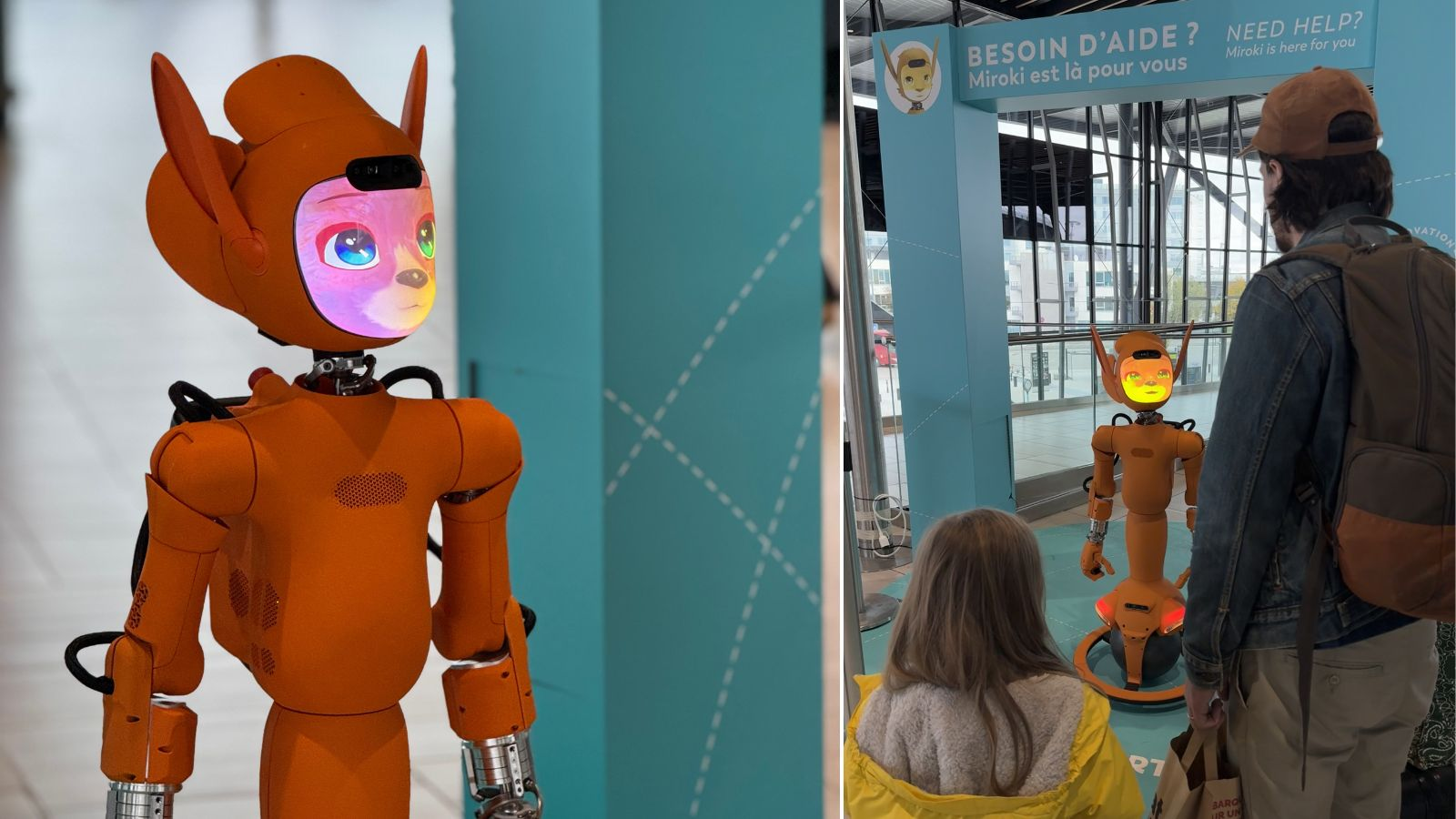À Lyon-Saint Exupéry, un robot social pour accompagner les passagers