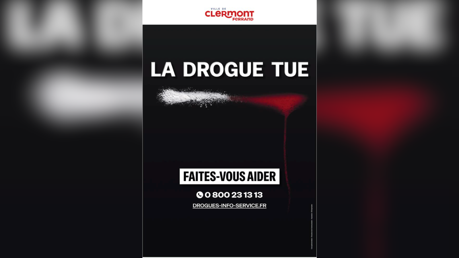 Clermont-Ferrand sensibilise aux dangers de la drogue