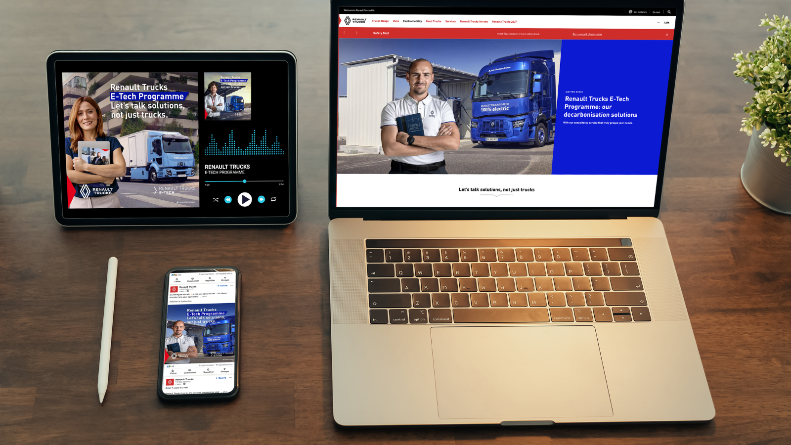 Serviceplan valorise le programme de décarbonation de Renault Trucks