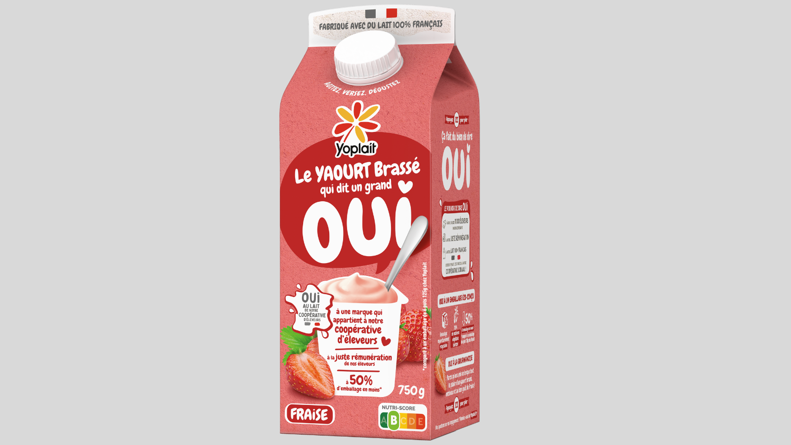 Yoplait revoit le design de sa brique