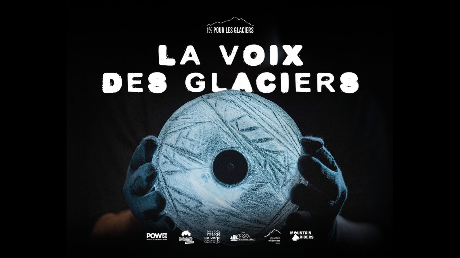 1 % for the Planet nous fait entendre la disparition des glaciers