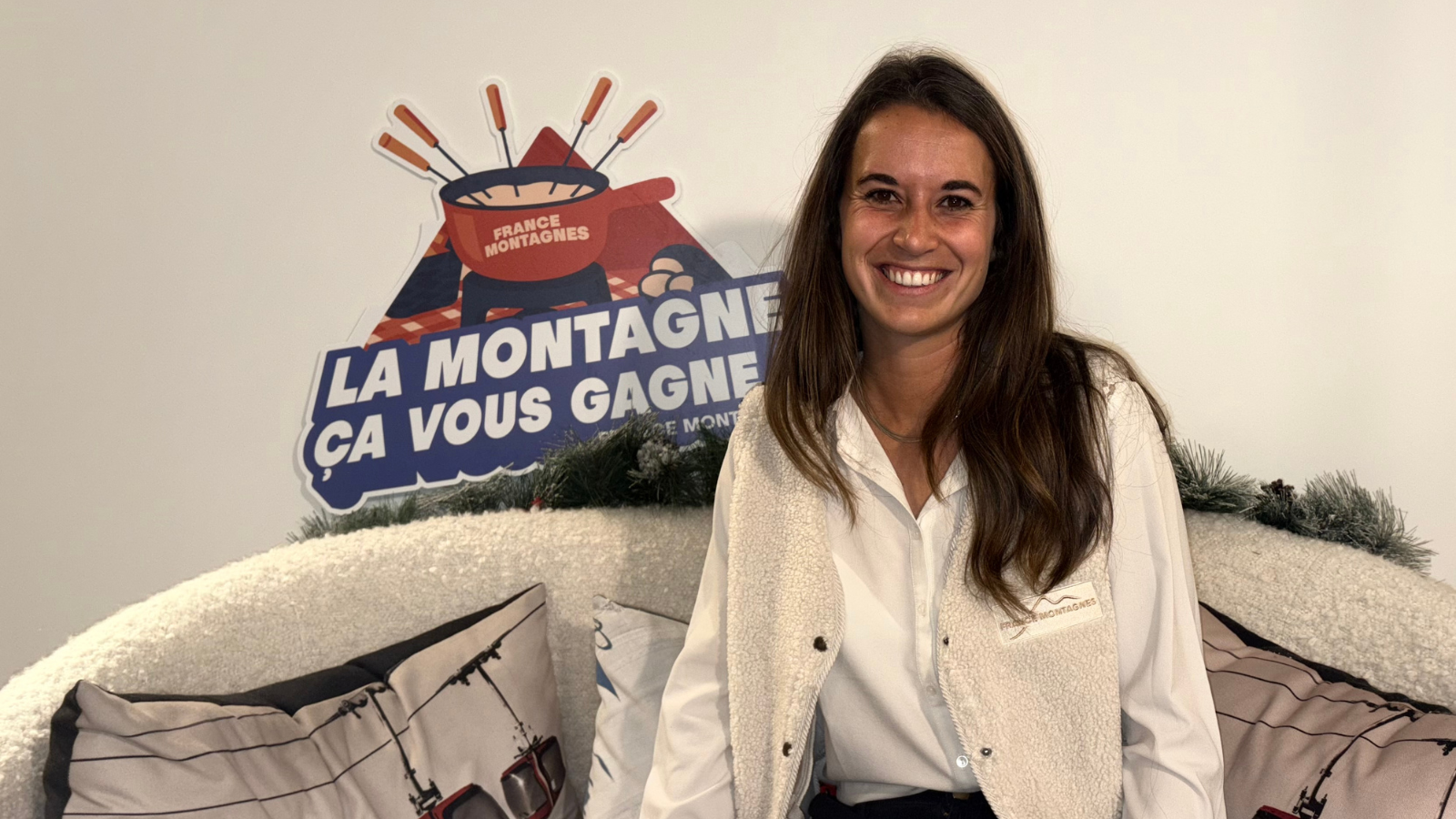 Léa Borocco pose ses valises chez France Montagnes