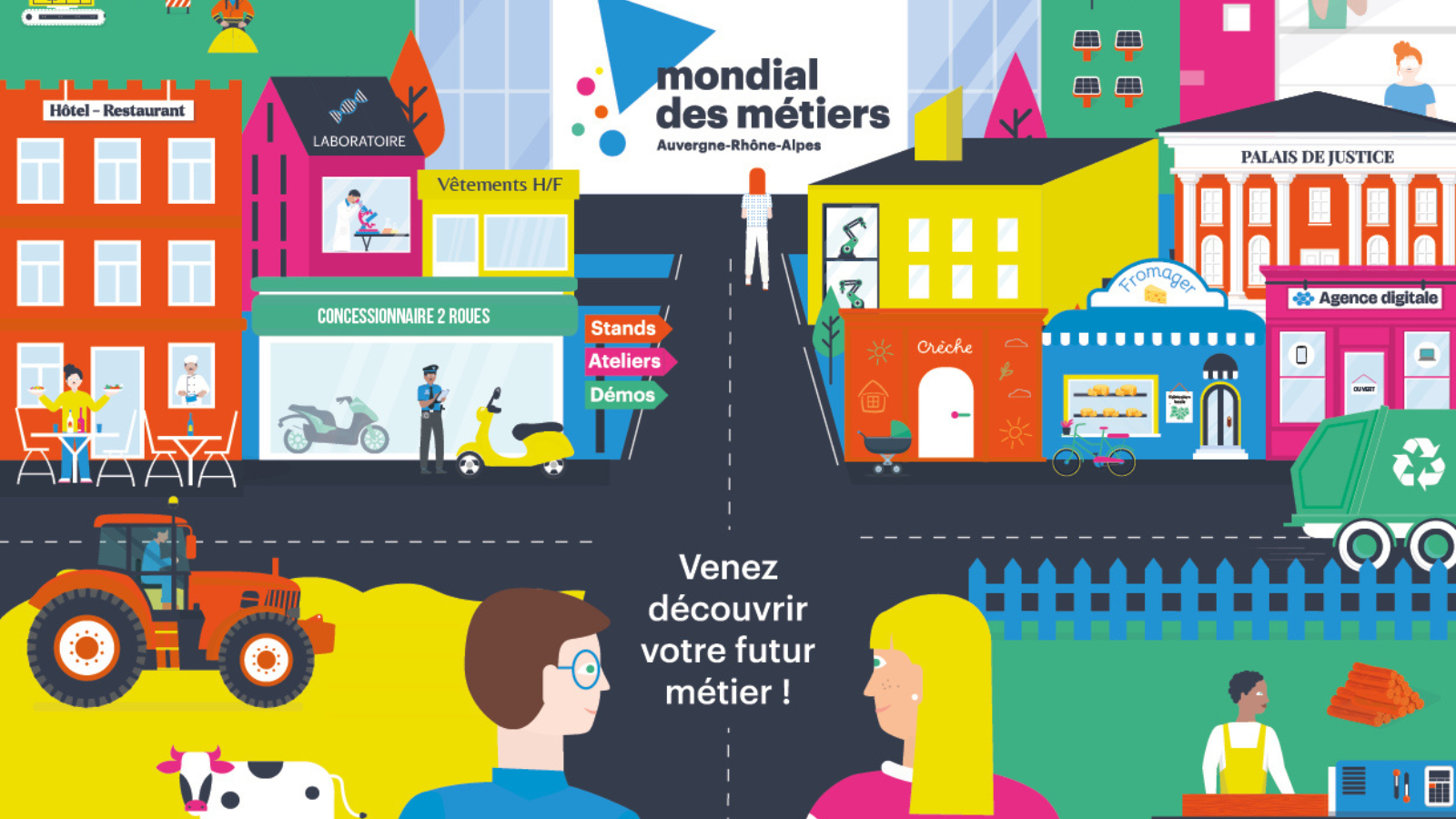Le Mondial des Métiers s'affiche en couleur