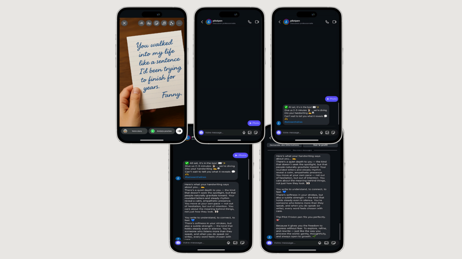 Pilot utilise l'IA pour décrire la personnalité des écritures