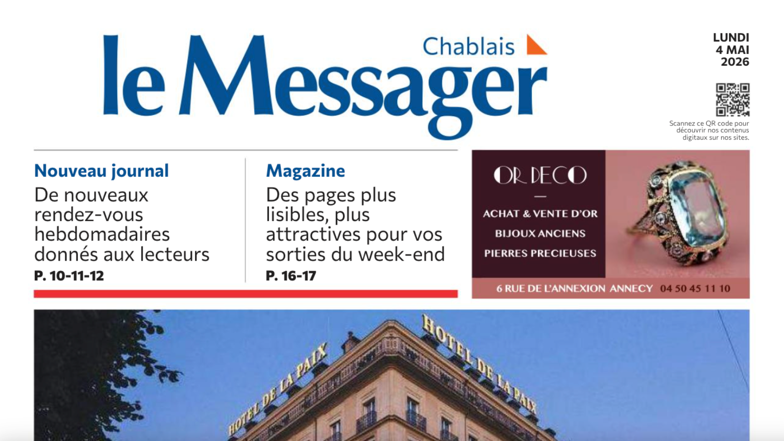 Le groupe Le Messager revoit ses maquettes