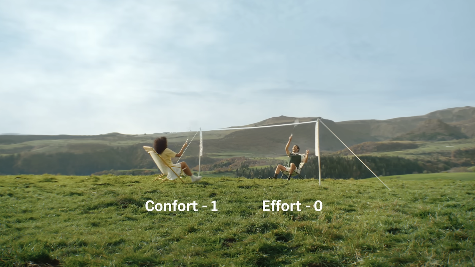 Lafuma Mobilier en déconnexion au Puy de Sancy