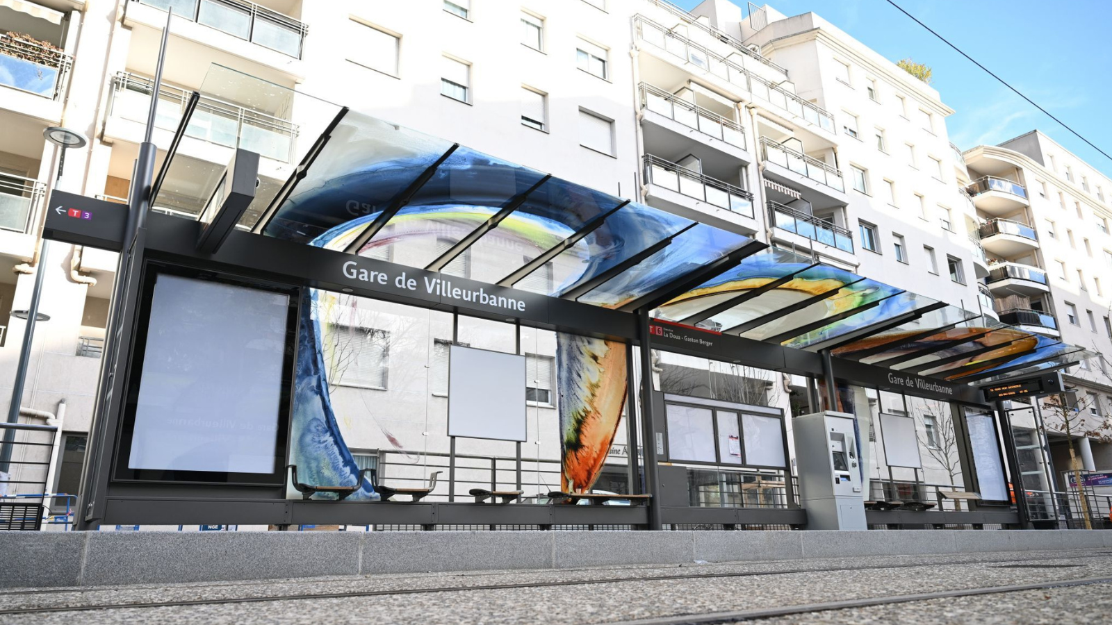 Les lignes T6 et TB12 révèlent des oeuvres pérennes