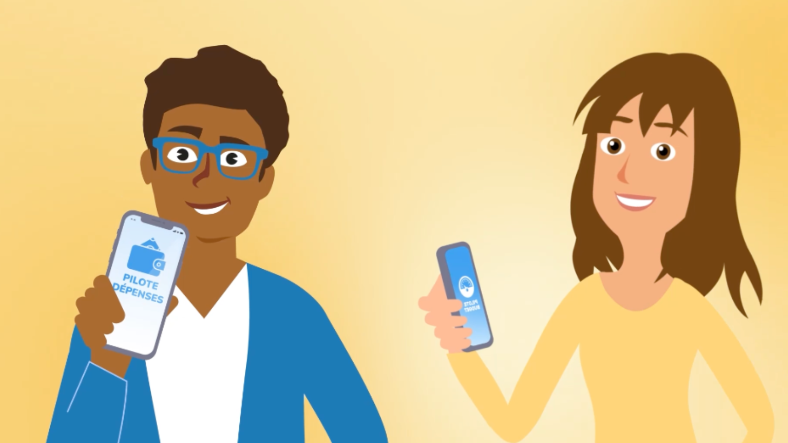 Elsa Migot réalise des films dans le cadre de la Semaine de l’éducation financière.