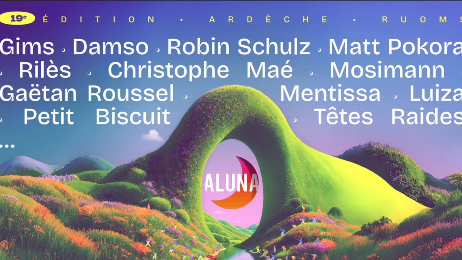 Aluna veut entrer dans le top 10 des festivals de France