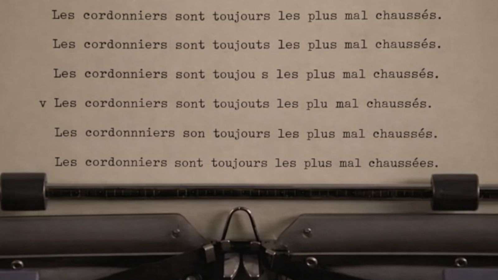 Le syndrome du cordonnier mal chaussé