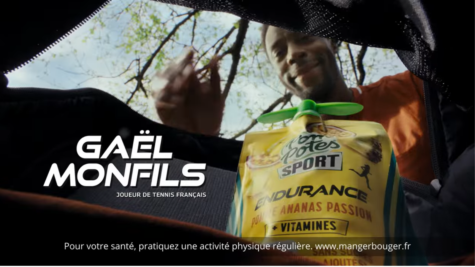 Pom’Potes fait équipe avec Gaël Monfils