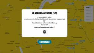 Les Monts du Genevois font leur jeu de piste interactif