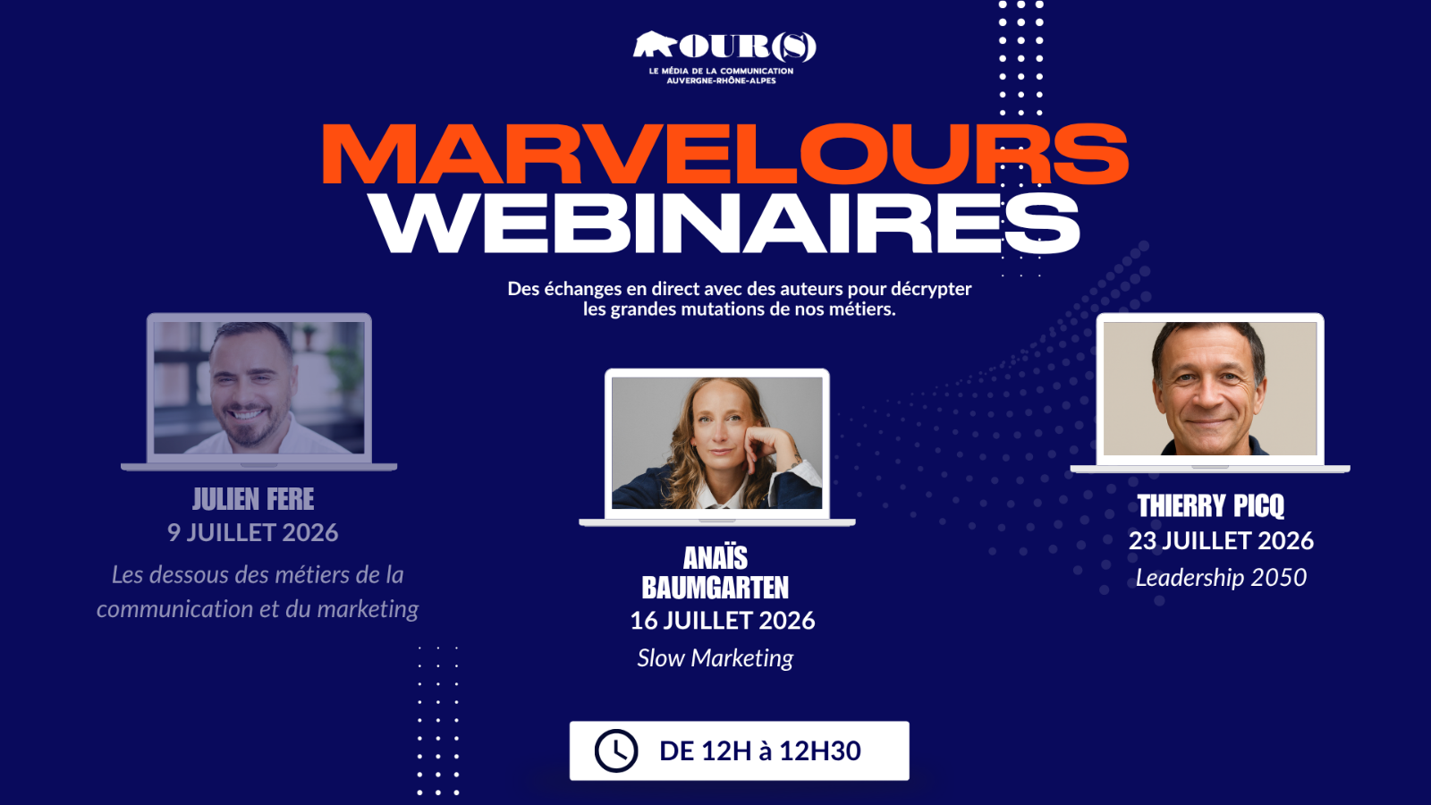 Anaïs Baumgarten sera l'invitée de notre webinaire Marvelours