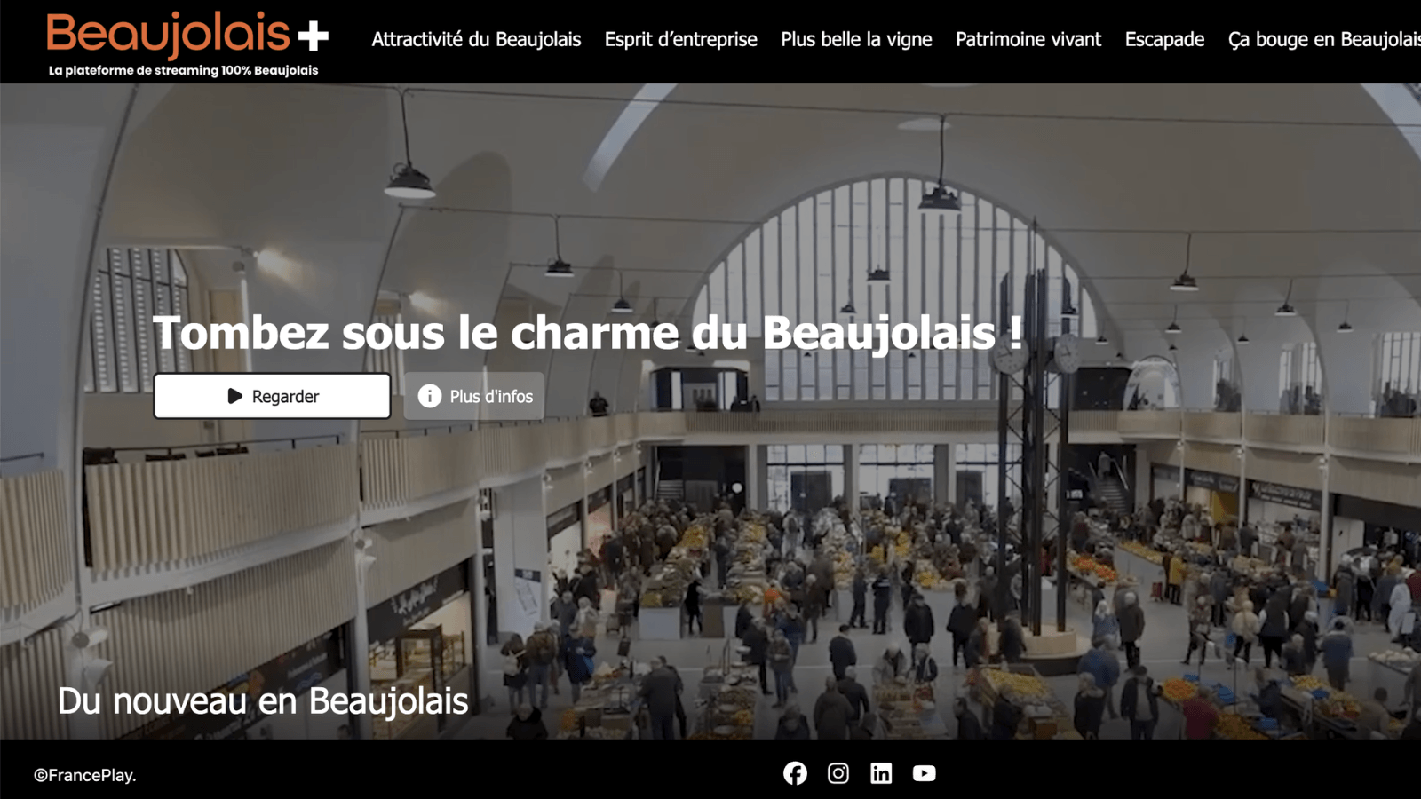 Beaujolais Attractivité lance Beaujolais +