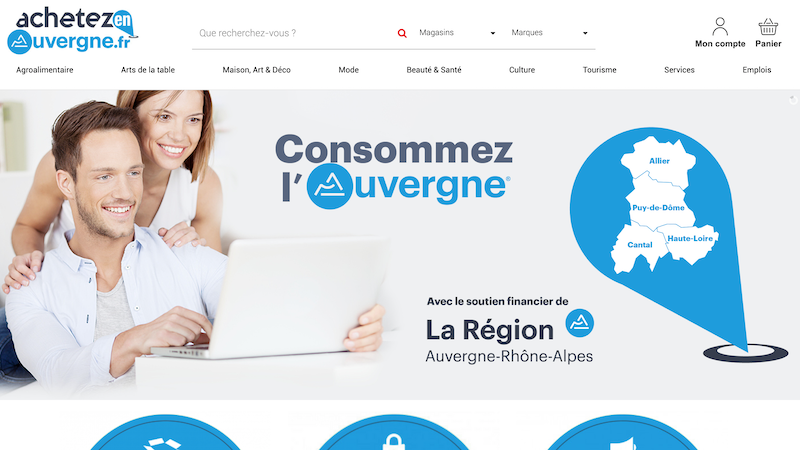 Comment la marketplace Achetez en Auvergne dope le marketing du territoire