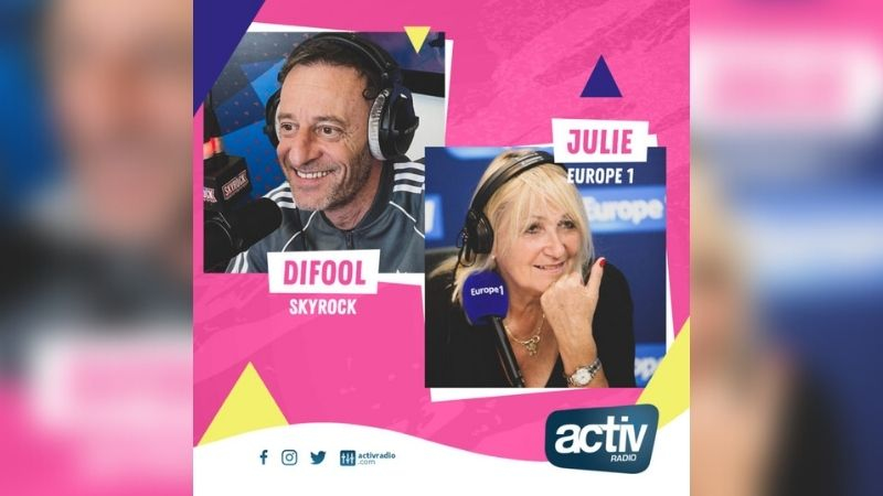 Difool et Julie font leur retour dans la Loire à l'antenne d'Activ Radio