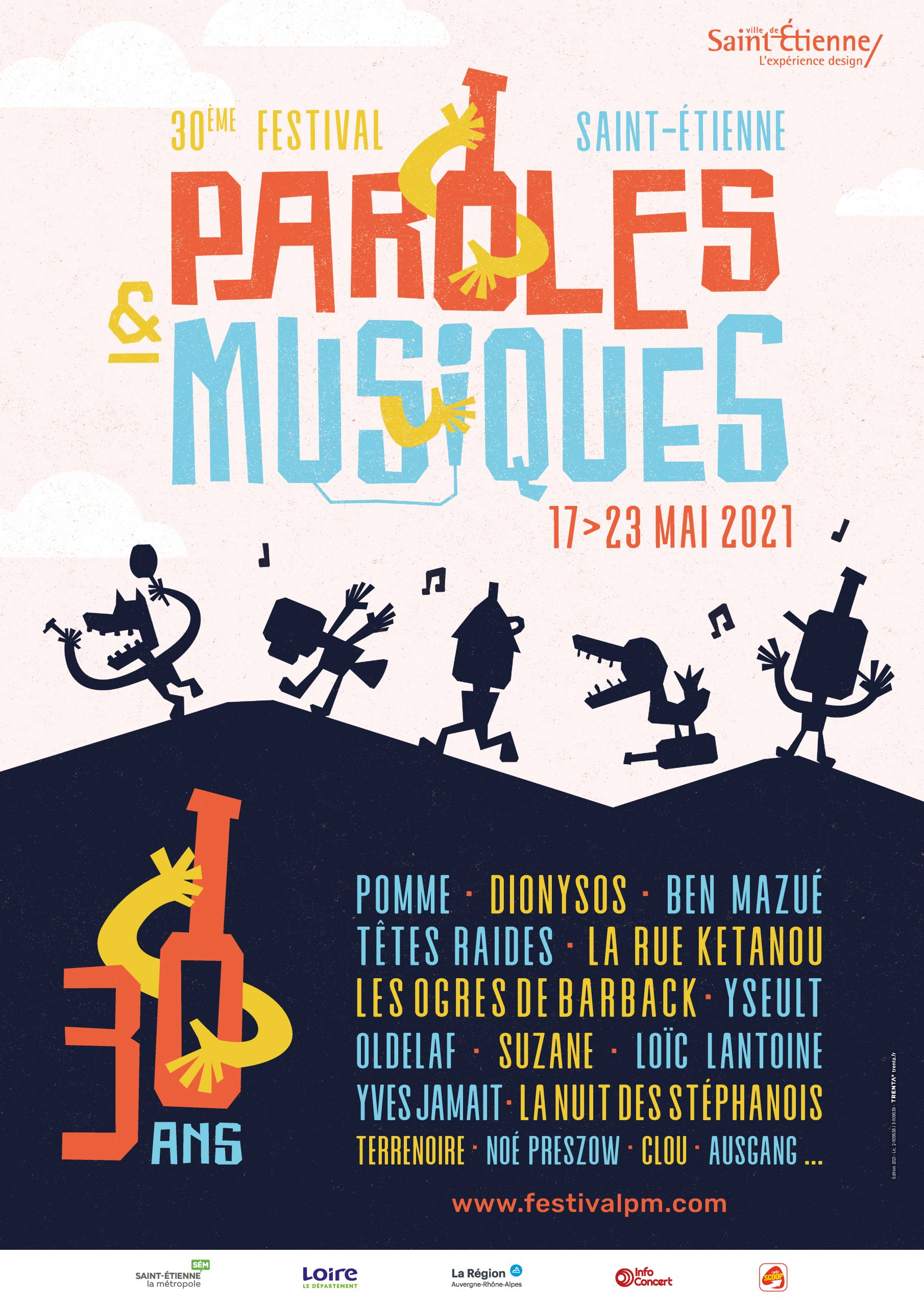 Le festival Paroles et Musiques dévoile sa 30e édition et son affiche