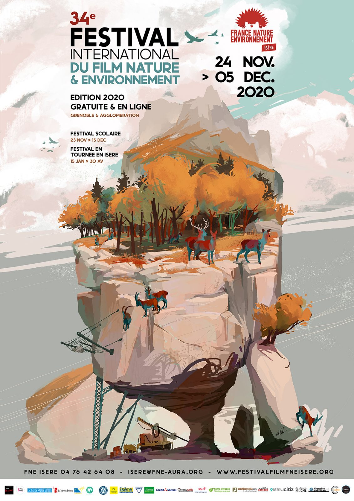 Le festival du Film Nature & Environnement 100 % en ligne