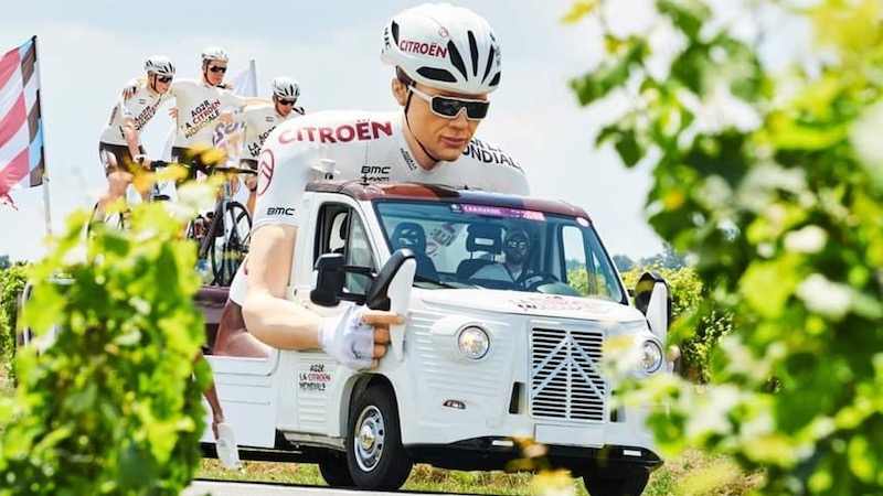 L'Uzyne enfourche le Tour de France