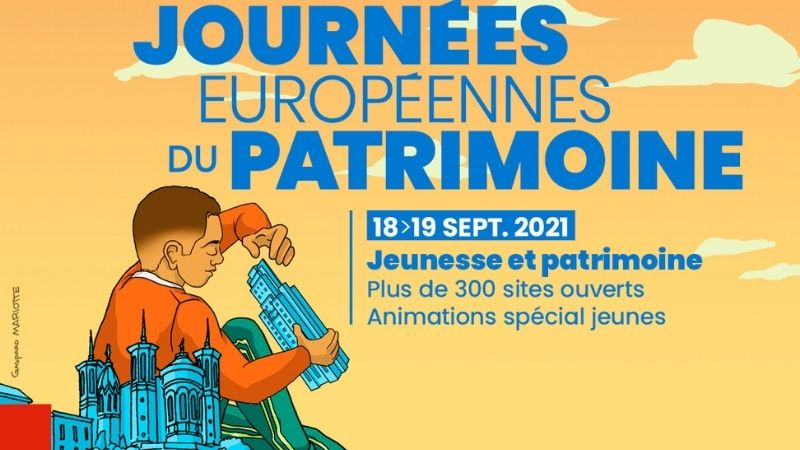 Journées du Patrimoine : Magazine crée le visuel pour la Métropole de Lyon