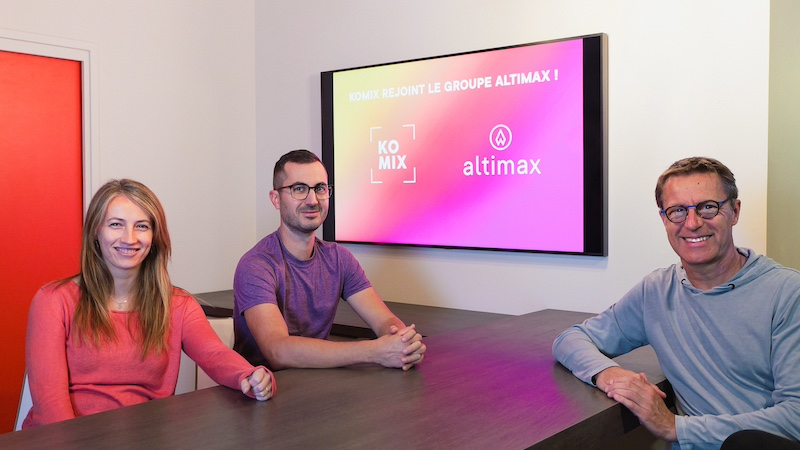 Komix s'adosse au groupe Altimax