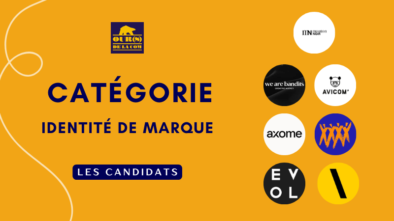 ODLC 2024 : les candidats de la catégorie « identité de marque »