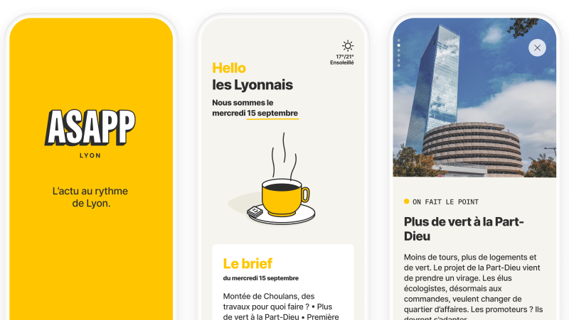 Clap de fin pour ASAPP Lyon, l'appli du « Progrès » pour les jeunes