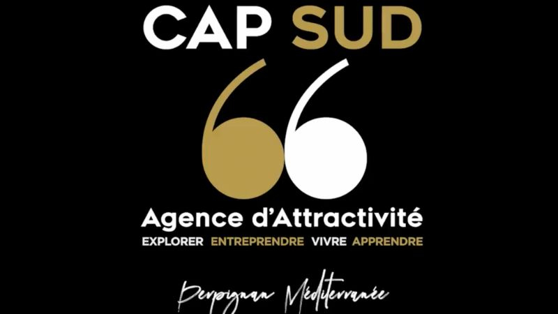 L'exemplaire imagine le nom de l'agence d'attractivité de Perpignan
