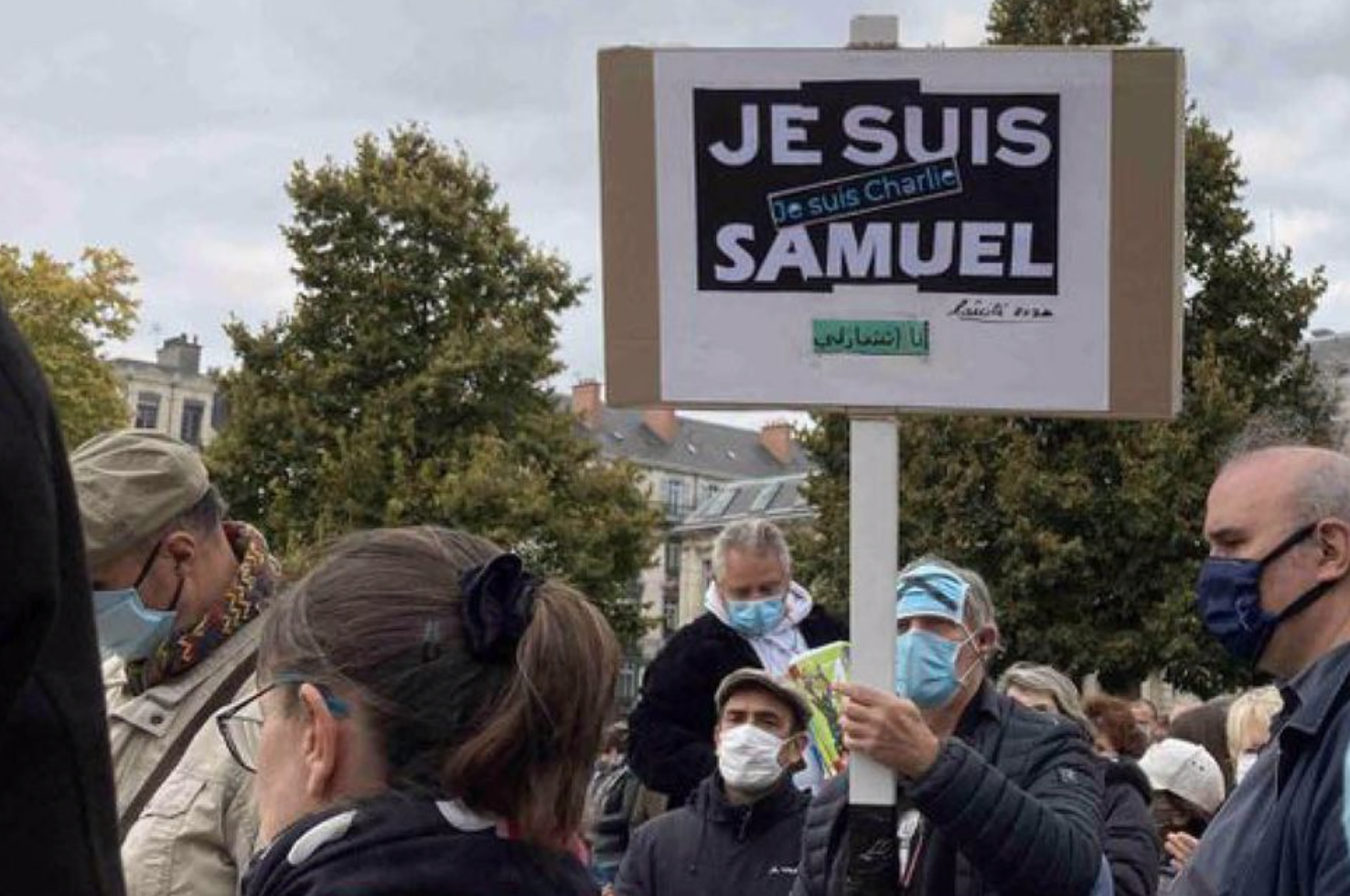 Édition spéciale de France 3 après l’assassinat de l'enseignant Samuel Paty