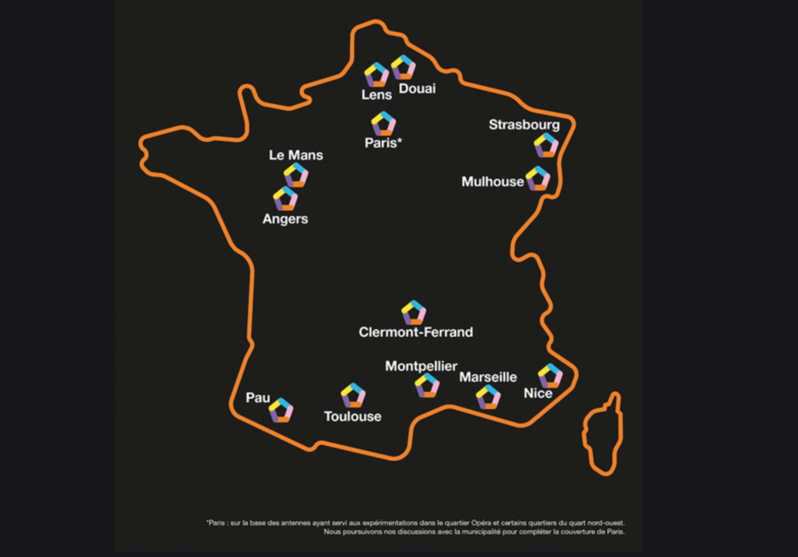 Orange va déployer la 5G dans 15 villes en France
