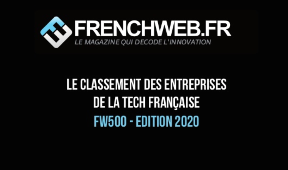 Digital Virgo, Webqam et Cybercité dans le classement FrenchWeb500