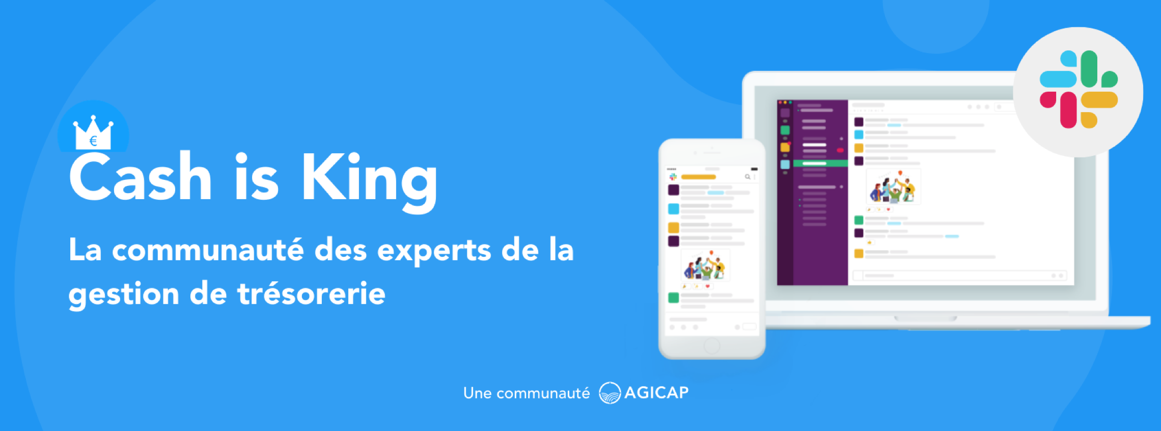 Agicap lance une plateforme sur Slack pour échanger sur les difficultés de trésorerie