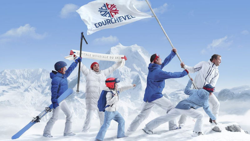 Courchevel hisse haut le drapeau du ski