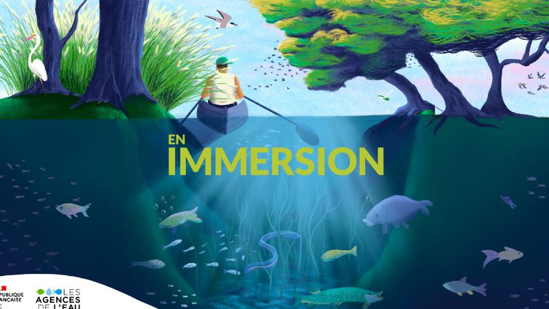 Les agences de l'eau replongent avec le podcast « En Immersion »