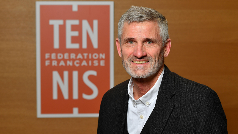 Gilles Moretton a été élu président de la Fédération Française de Tennis