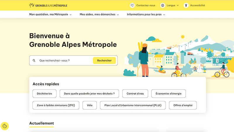 Pourquoi Grenoble Alpes Métropole lance son nouveau site écoconçu