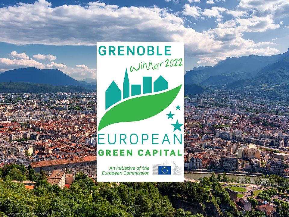 Grenoble est désignée « Capitale verte européenne&nbsp;» 2022