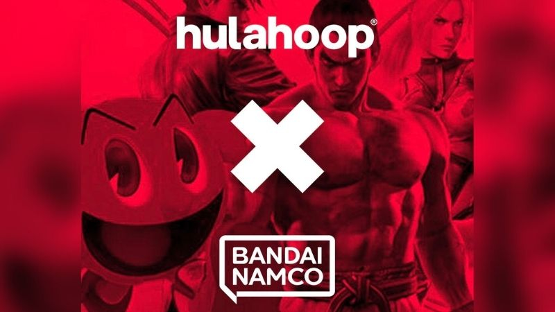 Hula Hoop redessine l'univers graphique de Bandai Namco